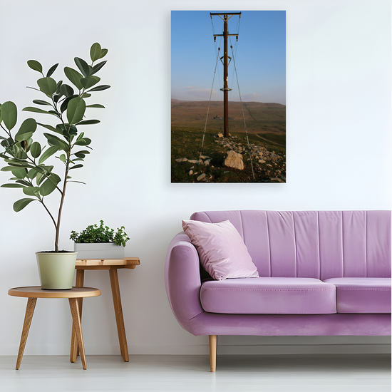 Canvas Art.  English Landscapes & Landmarks. Ingleton Waterfall Trail. Yorkshire Dales National Park. England.