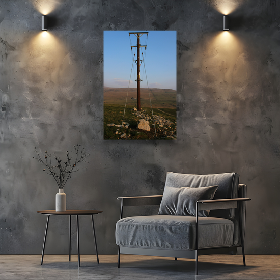 Canvas Art.  English Landscapes & Landmarks. Ingleton Waterfall Trail. Yorkshire Dales National Park. England.