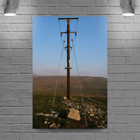 Canvas Art.  English Landscapes & Landmarks. Ingleton Waterfall Trail. Yorkshire Dales National Park. England.