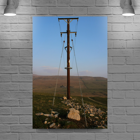 Canvas Art.  English Landscapes & Landmarks. Ingleton Waterfall Trail. Yorkshire Dales National Park. England.