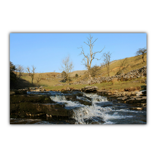 Canvas Art. English Landscapes & Riverscapes. Ingleton Waterfall Trail. Yorkshire Dales National Park. England.