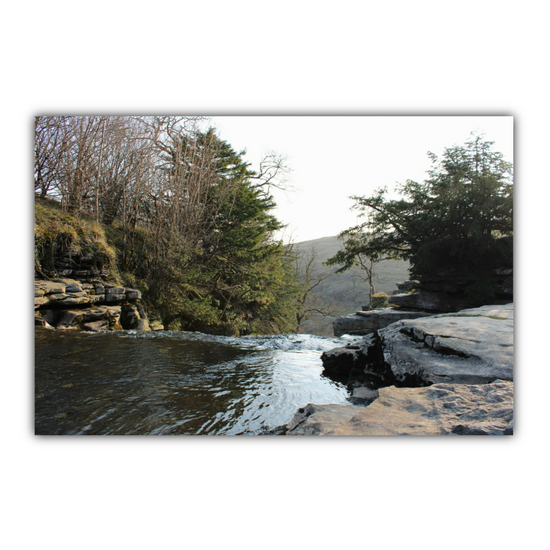 Giclée Mounted Wall Art Prints. Ingleton Waterfall Trail. Yorkshire Dales National Park. England.
