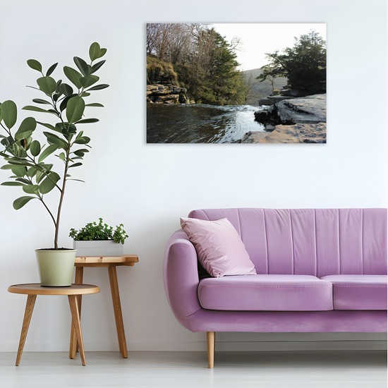 Giclée Mounted Wall Art Prints. Ingleton Waterfall Trail. Yorkshire Dales National Park. England.