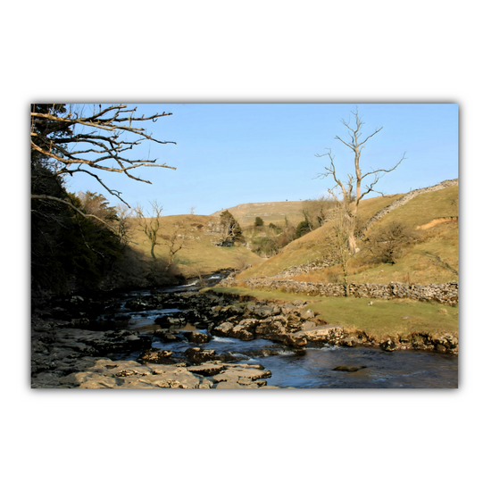 Giclée Mounted Wall Art Prints. Ingleton Waterfall Trail. Yorkshire Dales National Park. England.