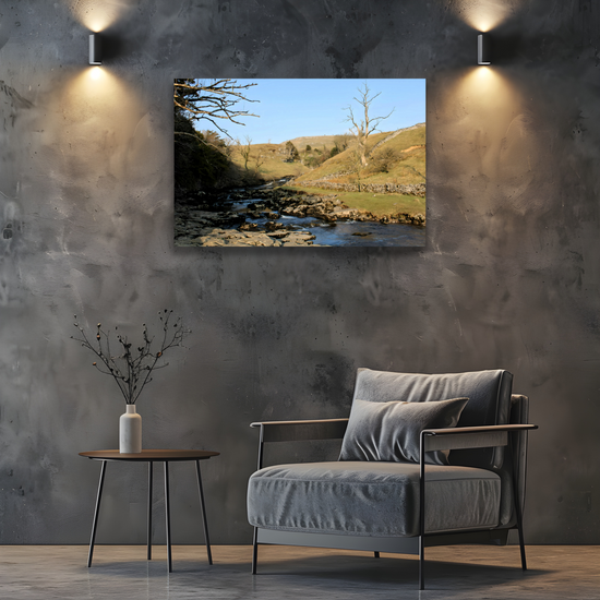 Giclée Mounted Wall Art Prints. Ingleton Waterfall Trail. Yorkshire Dales National Park. England.