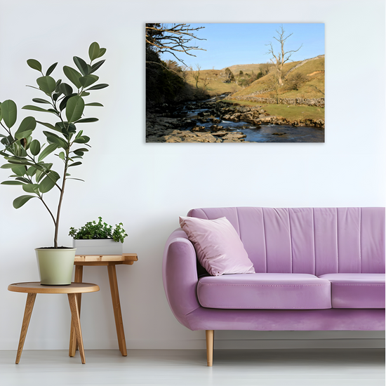 Giclée Mounted Wall Art Prints. Ingleton Waterfall Trail. Yorkshire Dales National Park. England.