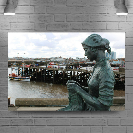 Canvas Art. English Landscapes & Landmarks. Bridlington. East Riding of Yorkshire. England.