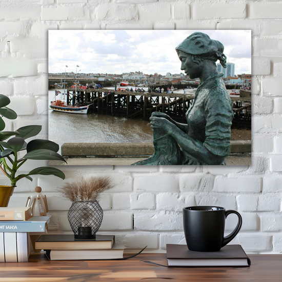 Canvas Art. English Landscapes & Landmarks. Bridlington. East Riding of Yorkshire. England.