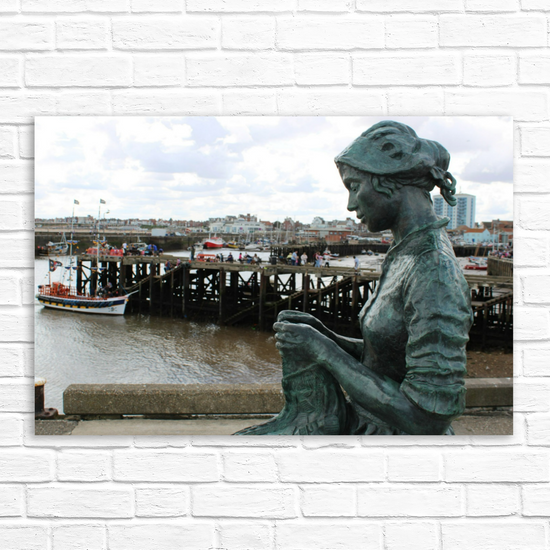 Canvas Art. English Landscapes & Landmarks. Bridlington. East Riding of Yorkshire. England.