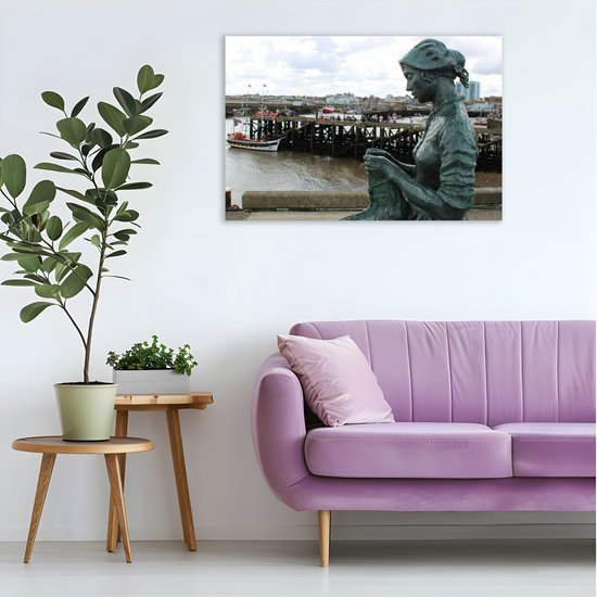 Canvas Art. English Landscapes & Landmarks. Bridlington. East Riding of Yorkshire. England.