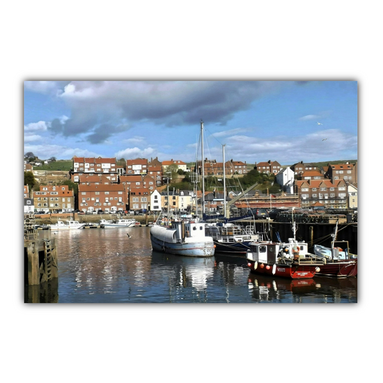 Canvas Art. English Landscapes & Seascapes. Whitby. North Yorkshire. England.