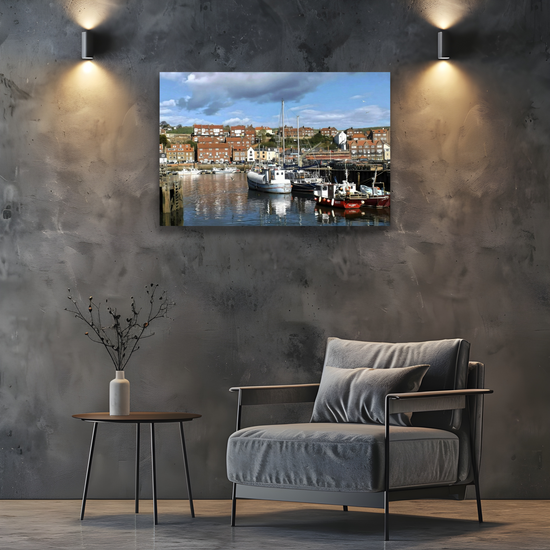 Canvas Art. English Landscapes & Seascapes. Whitby. North Yorkshire. England.