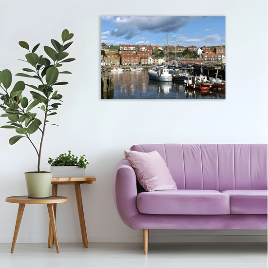 Canvas Art. English Landscapes & Seascapes. Whitby. North Yorkshire. England.