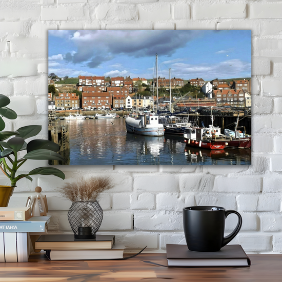 Canvas Art. English Landscapes & Seascapes. Whitby. North Yorkshire. England.