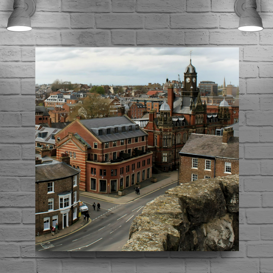 Canvas Art. English Landscapes & Cityscapes. York. North Yorkshire. England.