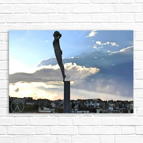 Canvas Art. English Landscapes & Landmarks. Scarborough Belle. North Yorkshire. England.