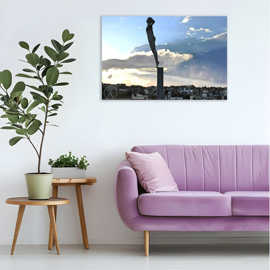 Canvas Art. English Landscapes & Landmarks. Scarborough Belle. North Yorkshire. England.