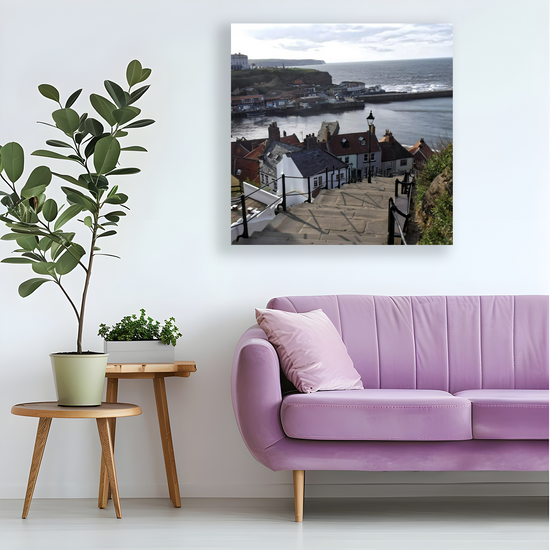Canvas Art. English Landscapes & Seascapes. Whitby. North Yorkshire. England.