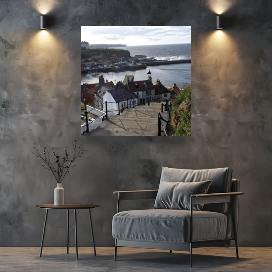 Canvas Art. English Landscapes & Seascapes. Whitby. North Yorkshire. England.