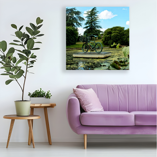 Canvas Art. English Landscapes & Riverscapes.Yorkshire Sculpture Park. Wakefield. West Yorkshire. England.
