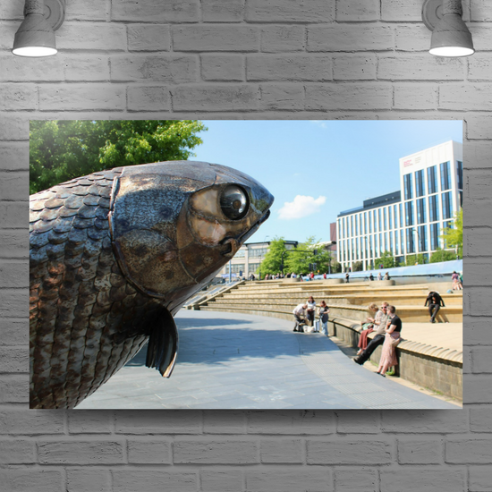 Canvas Art. English Landscapes & Cityscapes. Sheffield. South Yorkshire. England.