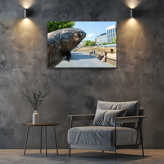 Canvas Art. English Landscapes & Cityscapes. Sheffield. South Yorkshire. England.