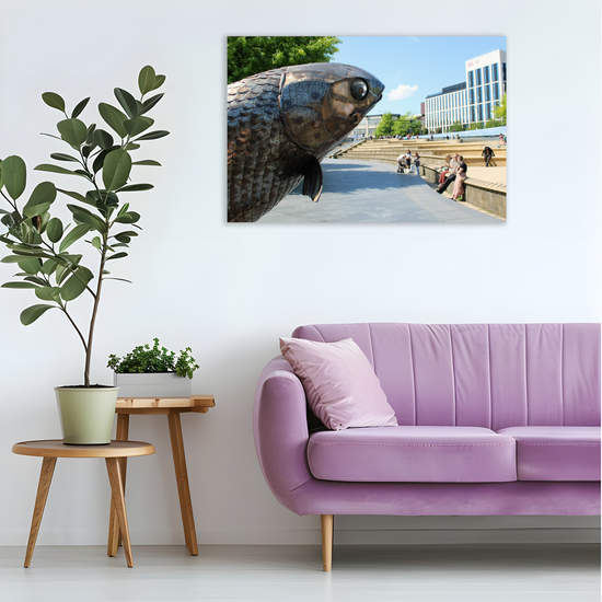 Canvas Art. English Landscapes & Cityscapes. Sheffield. South Yorkshire. England.