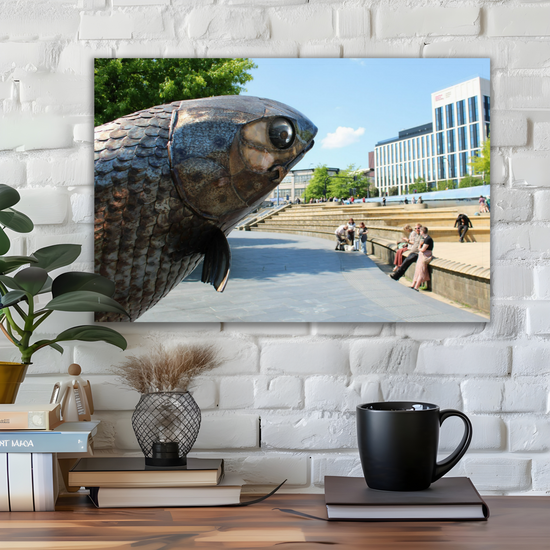 Canvas Art. English Landscapes & Cityscapes. Sheffield. South Yorkshire. England.