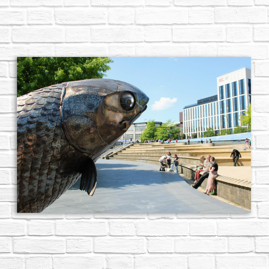 Canvas Art. English Landscapes & Cityscapes. Sheffield. South Yorkshire. England.