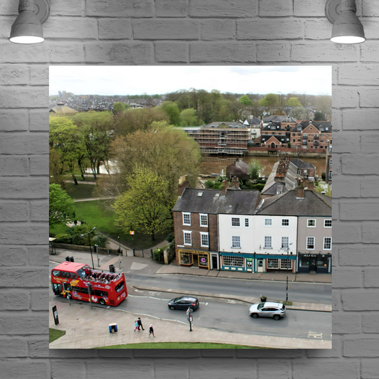 Canvas Art. English  Landscapes & Cityscapes. York. North Yorkshire. England.