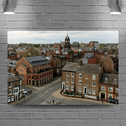 Canvas Art. English Landscapes & Cityscapes. York. North Yorkshire. England.