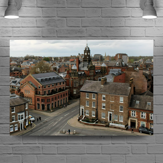 Canvas Art. English Landscapes & Cityscapes. York. North Yorkshire. England.