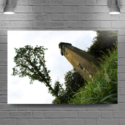 Canvas Art. English Landscapes & Landmarks. Hoober Stand. Rotherham. South Yorkshire. England.