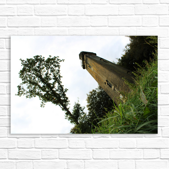 Canvas Art. English Landscapes & Landmarks. Hoober Stand. Rotherham. South Yorkshire. England.