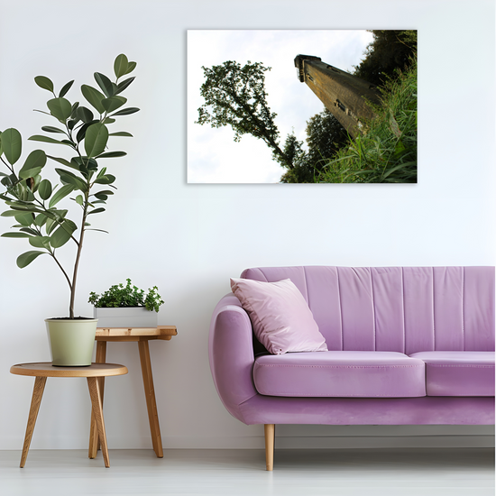 Canvas Art. English Landscapes & Landmarks. Hoober Stand. Rotherham. South Yorkshire. England.