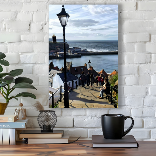 Canvas Art. English Landscapes & Seascapes. Whitby. North Yorkshire. England.