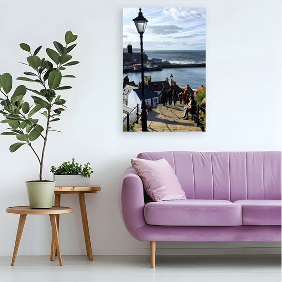 Canvas Art. English Landscapes & Seascapes. Whitby. North Yorkshire. England.