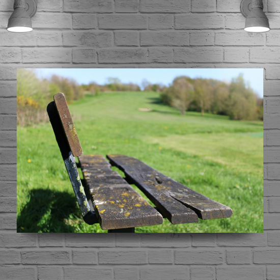 Giclée Mounted Wall Art Prints. Grange Golf Course. Rotherham. South Yorkshire. England.