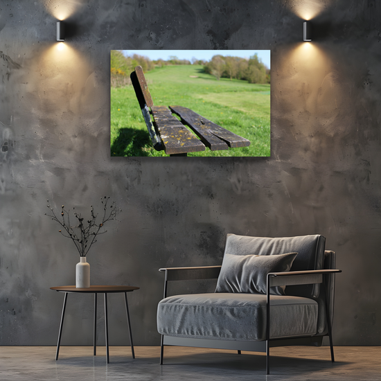 Giclée Mounted Wall Art Prints. Grange Golf Course. Rotherham. South Yorkshire. England.