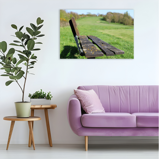 Giclée Mounted Wall Art Prints. Grange Golf Course. Rotherham. South Yorkshire. England.