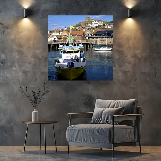 Canvas Art. English Landscapes & Seascapes. Whitby. North Yorkshire. England.