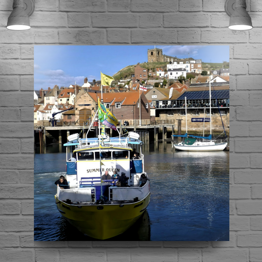 Canvas Art. English Landscapes & Seascapes. Whitby. North Yorkshire. England.