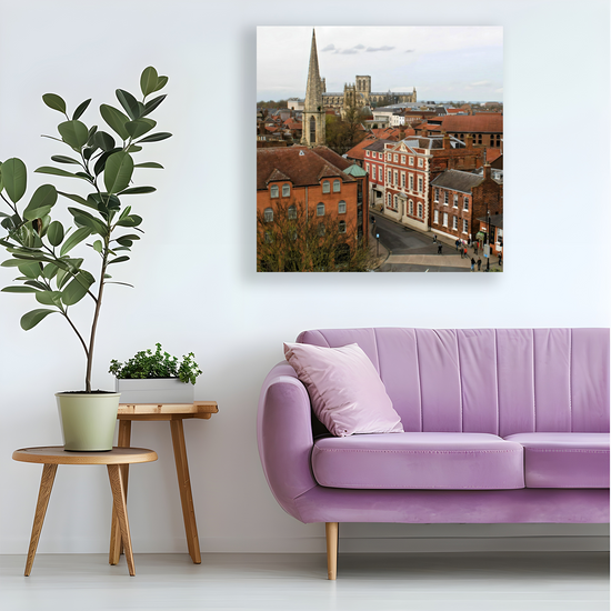 Canvas Art. English Landscapes & Cityscapes. York. North Yorkshire. England.