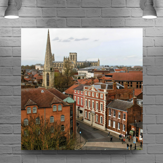 Canvas Art. English Landscapes & Cityscapes. York. North Yorkshire. England.