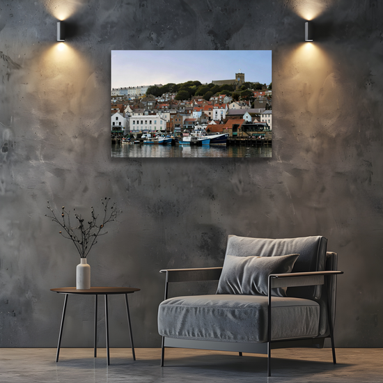 Canvas Art. English Landscapes & Seascapes. Scarborough. North Yorkshire. England.