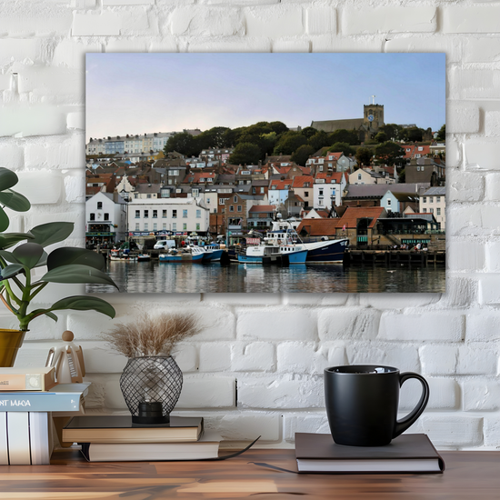 Canvas Art. English Landscapes & Seascapes. Scarborough. North Yorkshire. England.