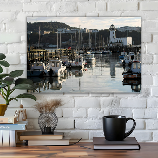 Canvas Art. English Landscapes & Seascapes. Scarborough. North Yorkshire. England.