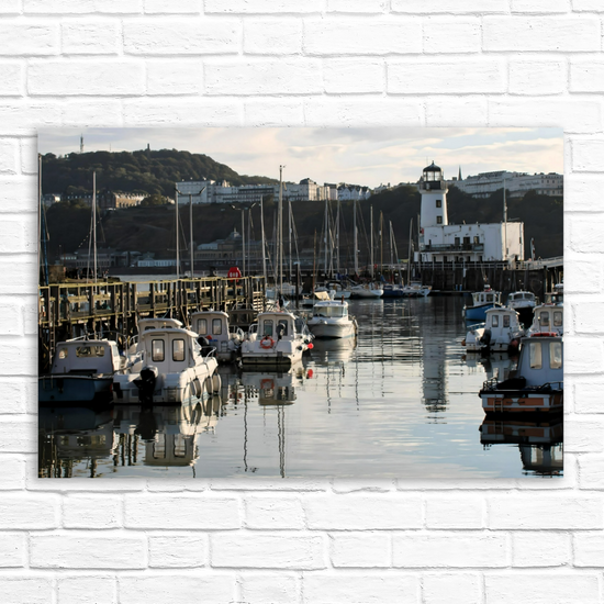 Canvas Art. English Landscapes & Seascapes. Scarborough. North Yorkshire. England.