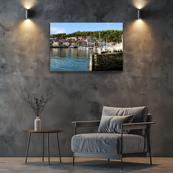 Giclée Mounted Wall Art Prints. Scarborough. North Yorkshire. England.