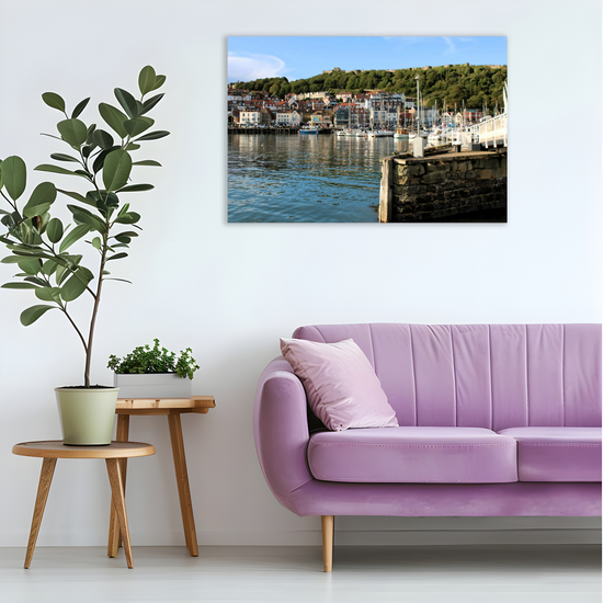 Giclée Mounted Wall Art Prints. Scarborough. North Yorkshire. England.